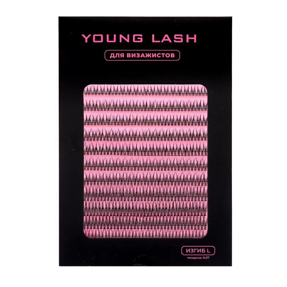 Fishtail Mixed Large Capacity False Eyelashes - Single Cluster Hot Melt Grafting, Segmented Manga Style