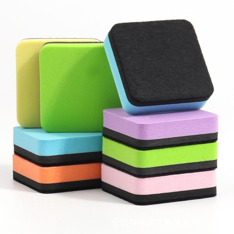 24/48 Pcs Dry Eraser Whiteboard Erasers Board Cleaner for Home Office School