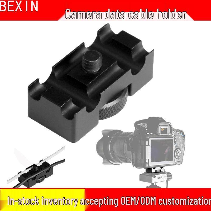

Canon 5D4 DSLR Tethering Quick Release Cable Holder Plate