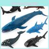 Conjunto de Modelos de Animais Marinhos para Crianças Com Réplicas de Plástico Para Brincadeira Educacional