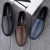 Genuine Leather Loafers Men Design Moccasin Slip On Soft Flat Casual Men Shoes Adult Male Footwear Handmade Boat Shoes