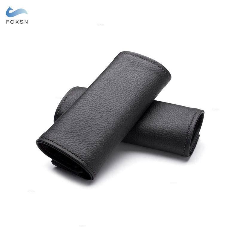 9*16cm 13*16cm Microfiber Leather Car Interior Door Handle Protective Cover Door Inner Handle Leather Case Decoration Upgrades