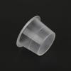 DM Top Quality 1000pcs Disposable Plastic Tattoo Ink Cups Permanent Makeup Pigment Clear Holder Container Cap Tattoo Accessory