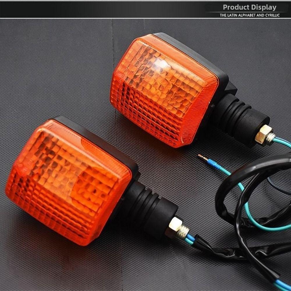 1pair Red Light Rear Front Moto Indicator Classic Motorbike Signal Indicator Light