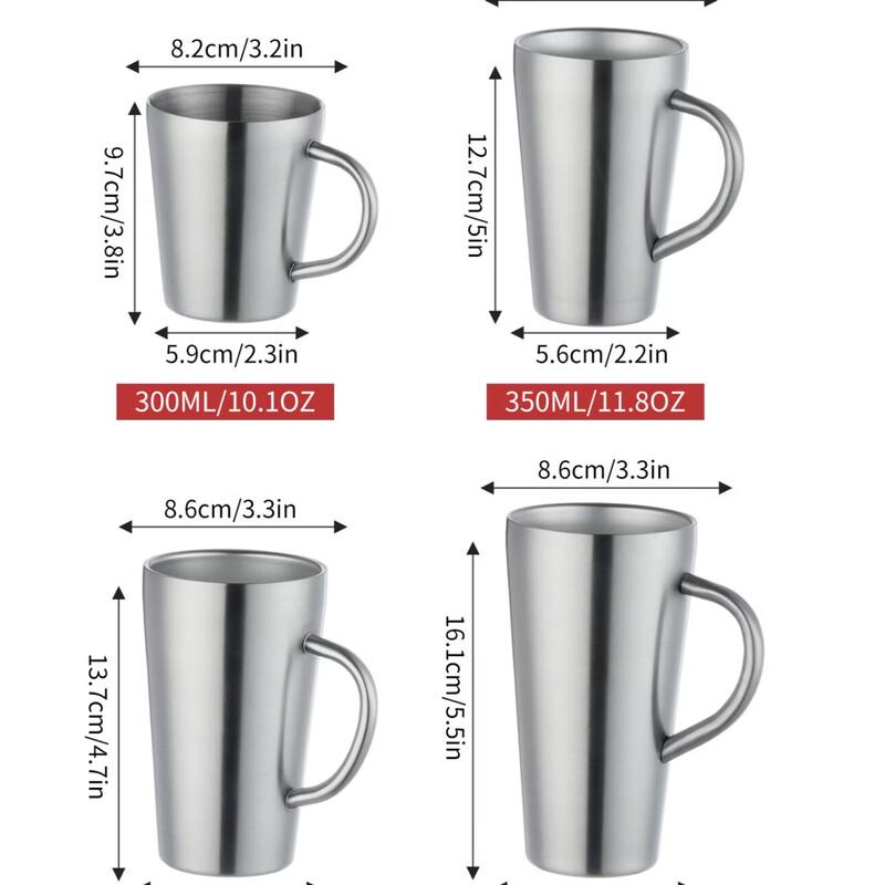 Abay Stainless Steel Double-Layer Mug