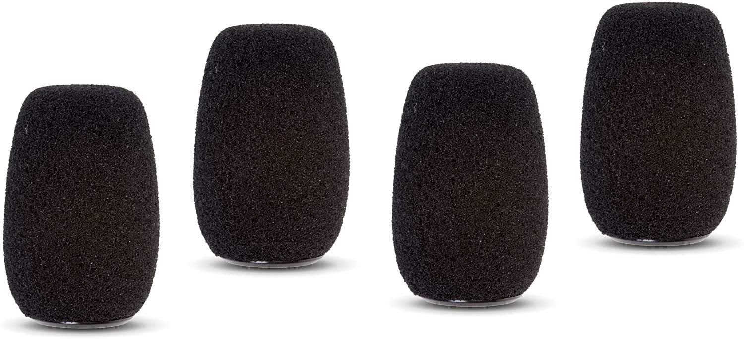 

SHURE Replacement Windscreen Black Set of 4 ACVG4WS-B чорний