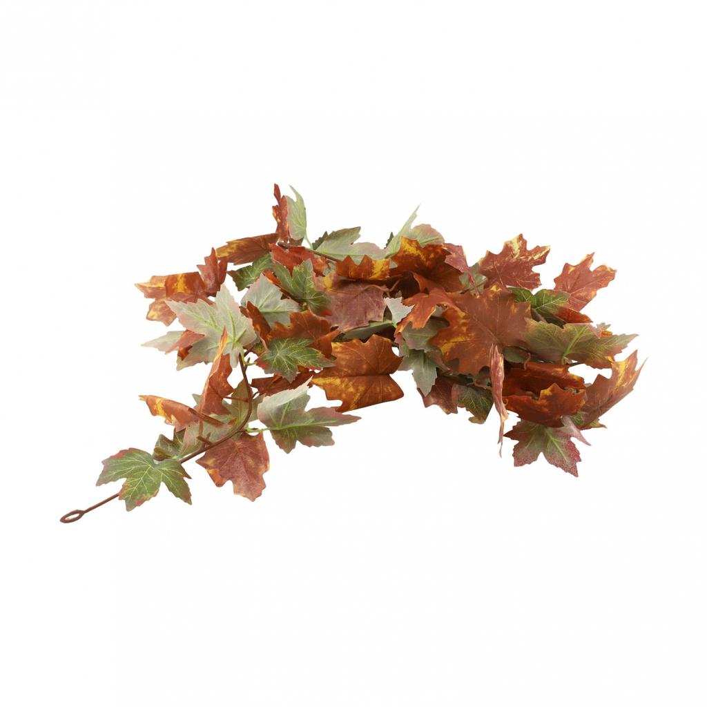 Artificial Maple Leaves Fall Leaf Garland Hanging Vines Autumn Wreaths