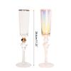 Champagne Flutes Beer Glass Goblet Crystal Sparkling Wine Glass Gift for Adults