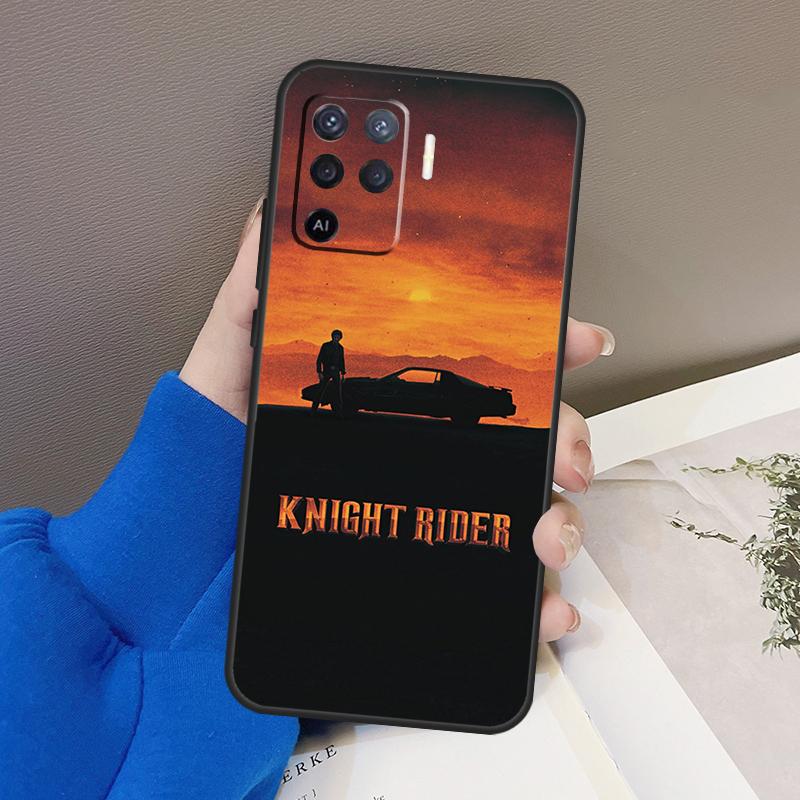 

Knight Rider KITT Car Case For Oppo A94 A74 A54 A80 A60 A40 A18 A38 A58 A78 A98 A96 A76 A16 A15 A17 A57 A77 A5 Pro OPPO A77 5G