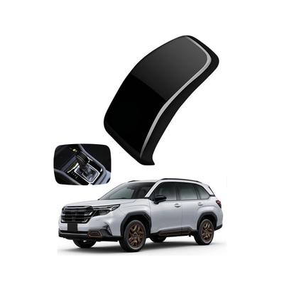 Glealcco Console Shift Knob Cover Garnish for the New Forester SL Custom Parts Series, (Black)