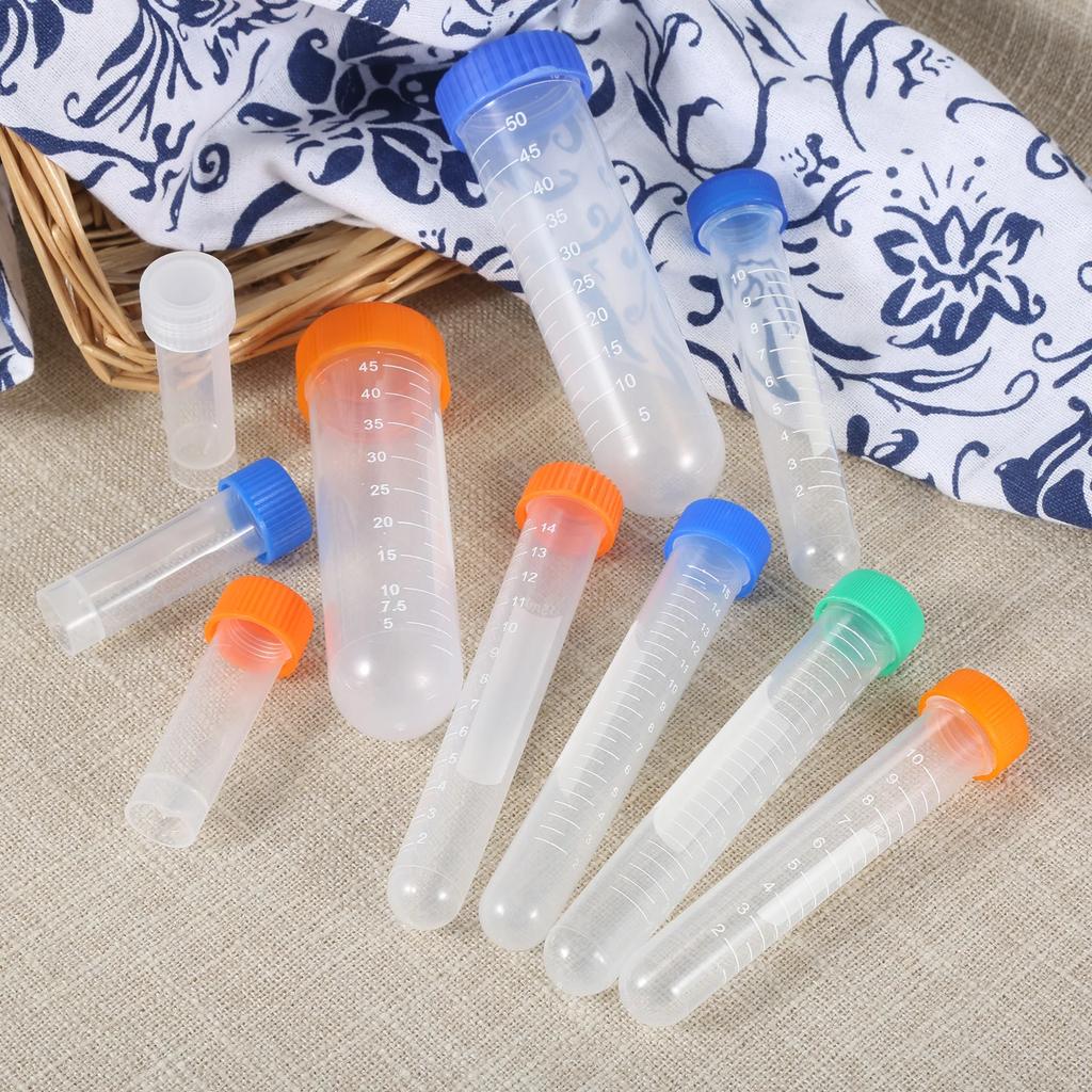 5Pc 5/10/15//45/50ml Embroidery Felting Bottle Cross-stich Sewing Needle Box Bead Pins Case Sewing Needle Containers Holder Tube