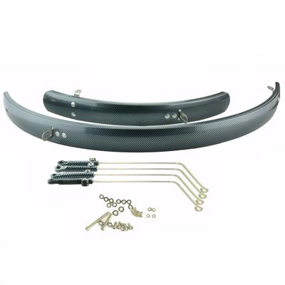 2pack/lot Easy Installation Bicycle Fenders Quick Setup Mud Flaps For Rear Mudguard