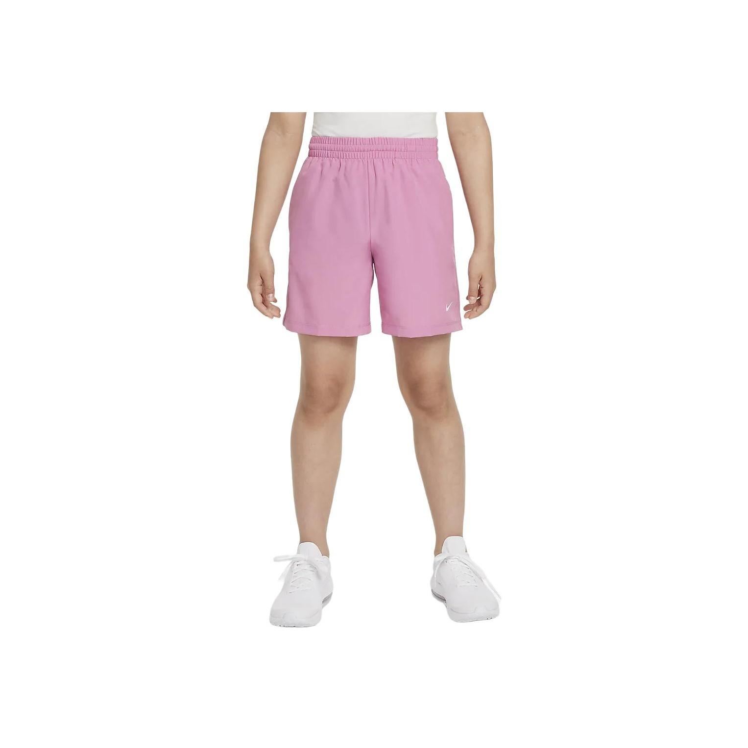 

Nike Multi Dri-FIT Quick-Drying Comfortable Breathable Shorts Kids shorts Pink DX5382-646 XL