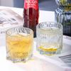 ZISIZ Glacier Pattern Glassware Set