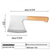 Commercial Rail Steel Bone Chopping Axe