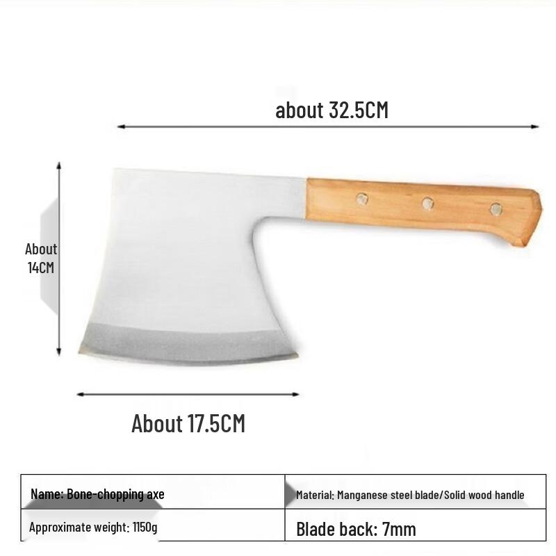 Commercial Rail Steel Bone Chopping Axe