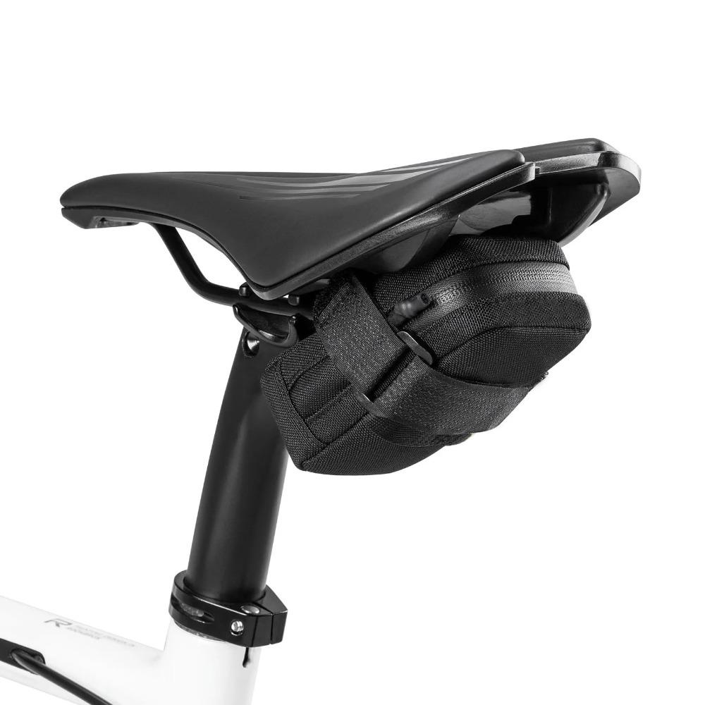 Quick Mount Design Bicycle Seat Pack Polyester Cycling Tool Bag Bike Saddle Bag Daily Commuting