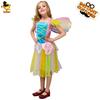 Halloween Carnival Party Costumes Masquerade Ball Costumes Stage Show Costumes Little Girls Colored Fairy Dresses