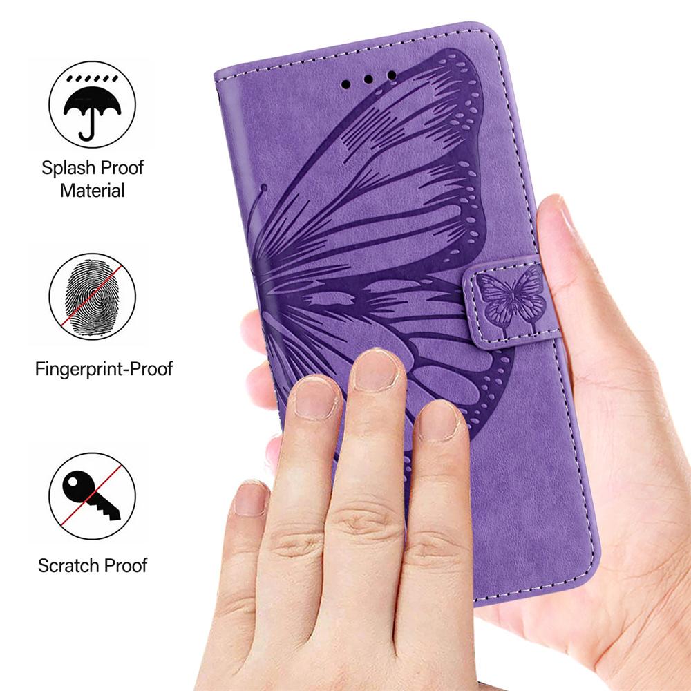 Fashion Butterfly Flower Magnetic Flip Leather Wallet Case for Poco F8 Pro F8 Ultra F7 F7 Pro F6 F6 Pro F5 F5 Pro Cover