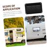 COSMEVIVI Vent Panel Air Vent Rv Ventilation Louver Vent Cover Trailer Vent Louver Vent