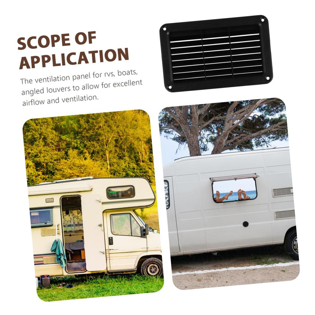 COSMEVIVI Vent Panel Air Vent Rv Ventilation Louver Vent Cover Trailer Vent Louver Vent