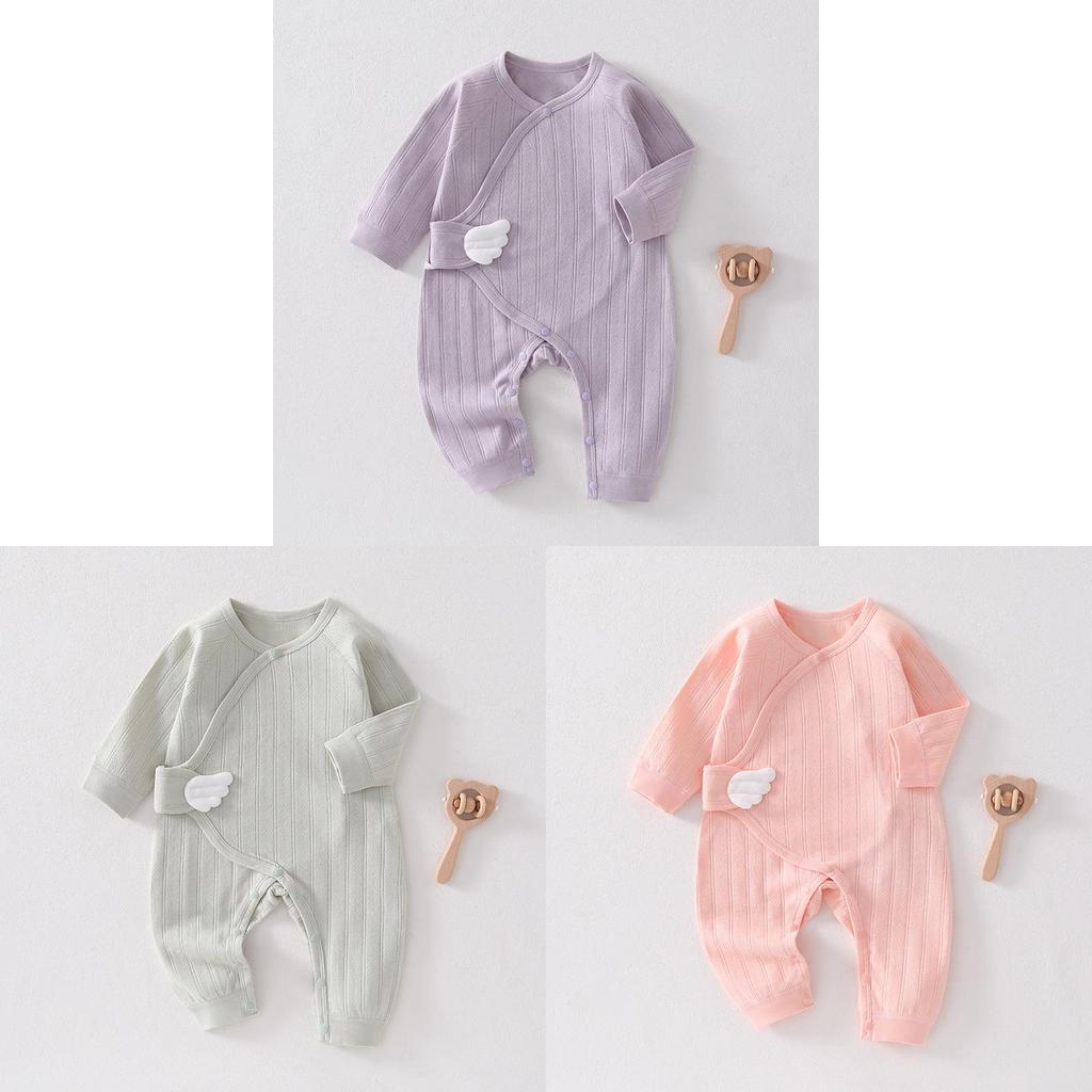 Neugeborenen Baumwoll Schmetterling Strampler Ohne Knochen Design Für Baby Mädchen Und Jungen Frühling Herbst
