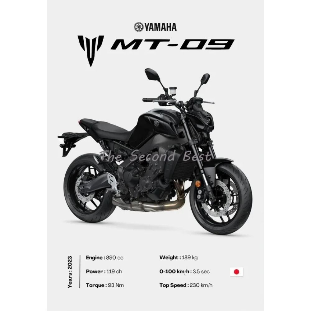 Vintage Japansk Motorcykel Metallplåtskylt Vardagsrum Väggdekor Modern Hemaccent