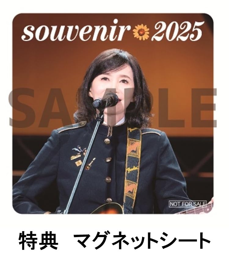 [Limited Edition Blu-ray with Bonus Features] Mariya Takeuchi souvenir 2025 ~ mariya takeuchi live (Blu-ray) Includes Magic Card + Bonus: Magnetic She