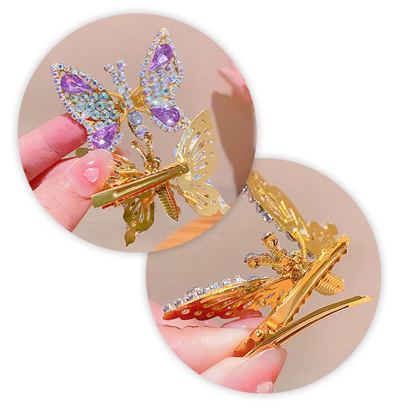Move Butterfly Hairpin Hair Clip Girl Shaking Swing Top Hair Clips Bangs Clip Barrettes Hair Accessories