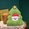 Xmas Decor Cute Christmas Tree Pillow Cartoon Super Soft Throw Pillow Kawaii Christmas Decorations Photography Props
