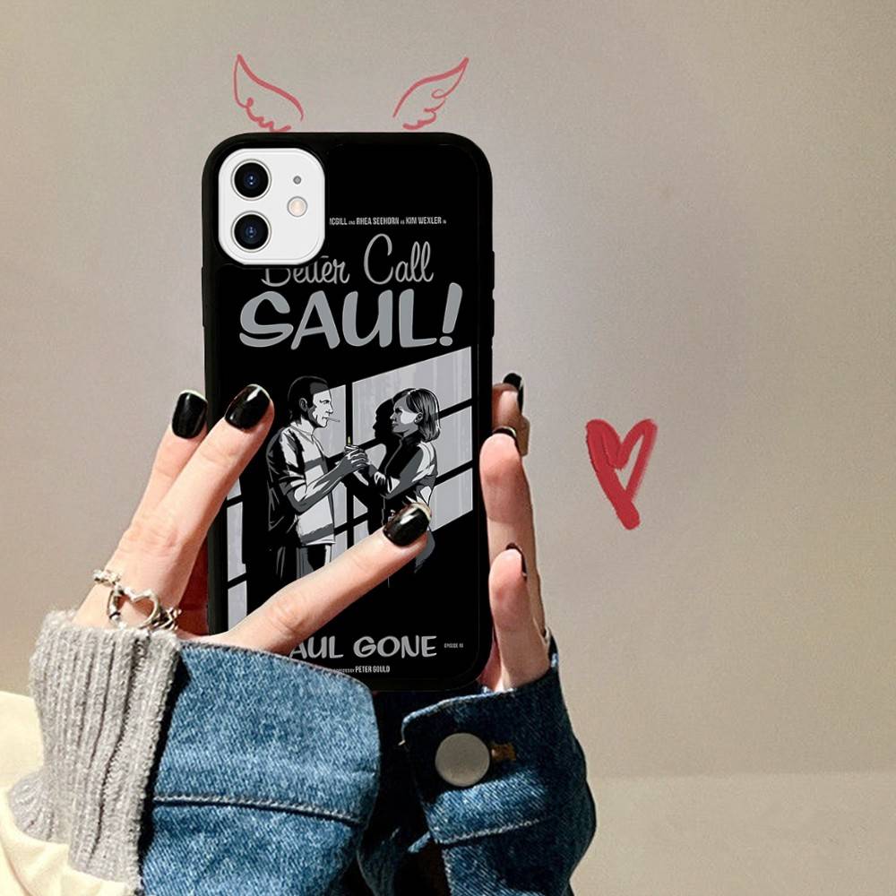 

B-Better Call Saul Phone Case For IPhone 17 16 Pro Max 11 12 13 14 15 Hard PC+TPU Bracket Back Cover iPhone 11 pro