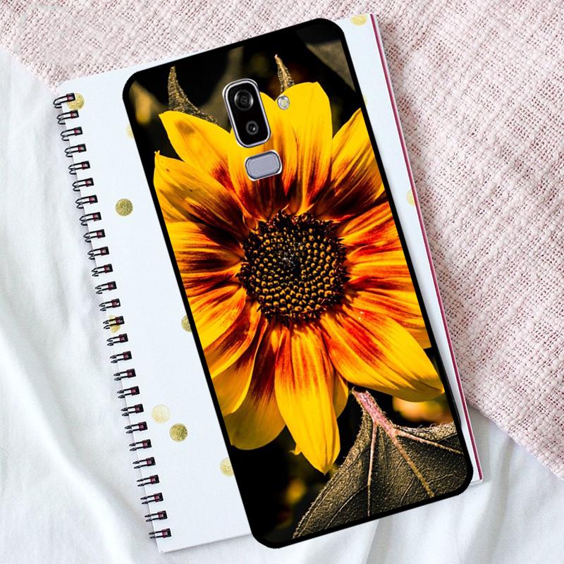 Beauty Yellow Sunflower Case For Samsung Galaxy M21 M13 M54 M34 M14 M56 M36 M16 M31 M11 M53 M32 M52 M35 M55 M15 M06