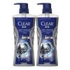 CLEAR Men's Deep Clean Oil Control Shower Gel, 2x720g