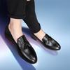 Shoes men's shoes spring British Korean version men's casual leather shoes Doudou shoes men's summer men's leather shoes one piece 2025
