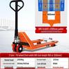 Hydraulic Hand Pallet Jack: 2-5 Ton Capacity Forklift Truck for Warehouse Loading/Unloading.