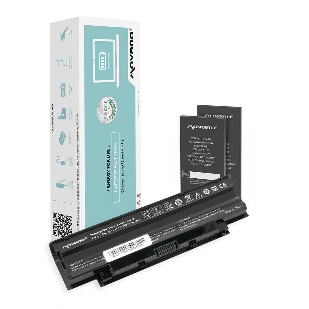 J1KND Battery for Dell 13R 14R 15R 6600mAh