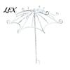 Heavy Duty Iron Support for Clematis Vintage Umbrella Garden Trellis, Metal Climbing Plant Support, Shape Patio Trellis Ivy Vines Roses Clematis,