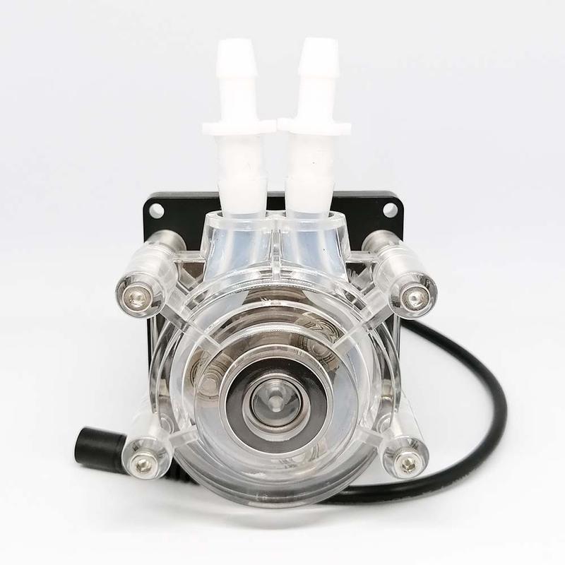 Peristaltic Pump Water Pumping Adjustable Flowrate 200ml~3000ml/min Plug and Play With Power Adaptor