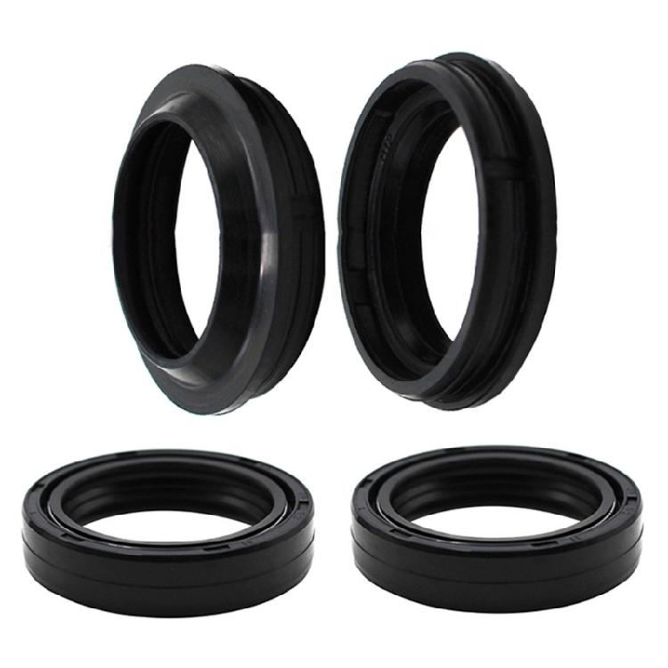 Motorcycle 35x48x11mm Front Fork Damper Oil Seal Dust Sealed Rings Kit 1
