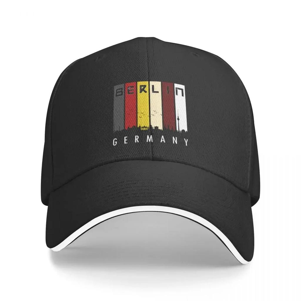 Berlin GerUnisexy Baseball Cap Fishing cap Snap Back Hat New In Hat Streetwear Women Beach Fashion Unisexs