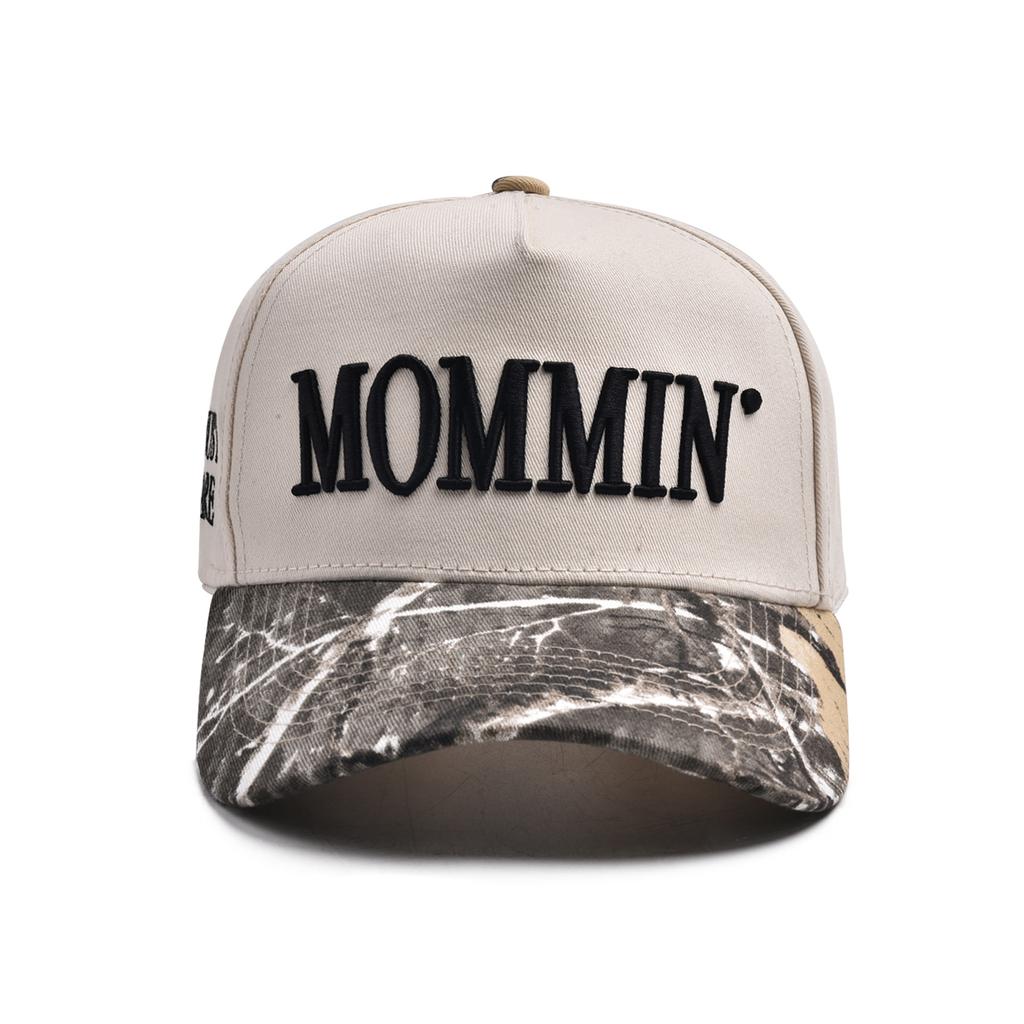 MOMMIN MAMA DAD Outdoor 3D Stickerei Baumwolle Retro Damen Verstellbar Trucker Kappe Lässig Herren Spleißfarbe Baseball Snapback Hüte