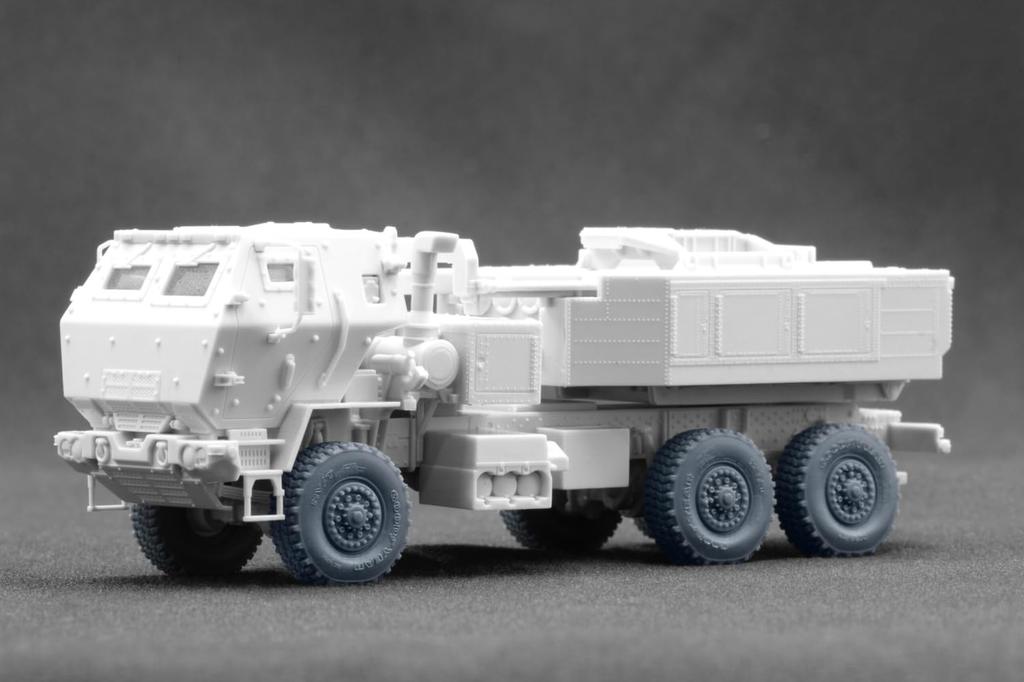 M142 Hymars Wheel Set Monmodel Plastic Model Parts SCXWM72002S Scale-X 1/72 Weight-Deformed (6 Pieces) (for Foreart) (Military Vehicle)