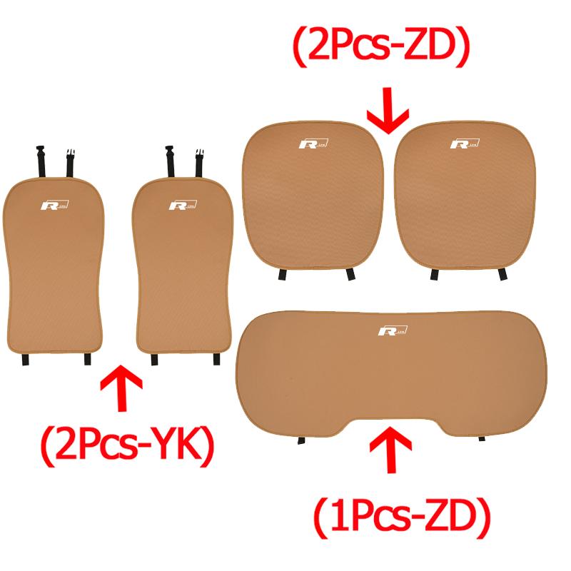 

Для VOLKSWAGEN VW Volkswagen Чохол на сидіння автомобіля Крижаний шовк Подушка Захисні накладки Для VW GTI Polo Golf Passat Tiguan Arteon Touareg CC 2Pcs-YK