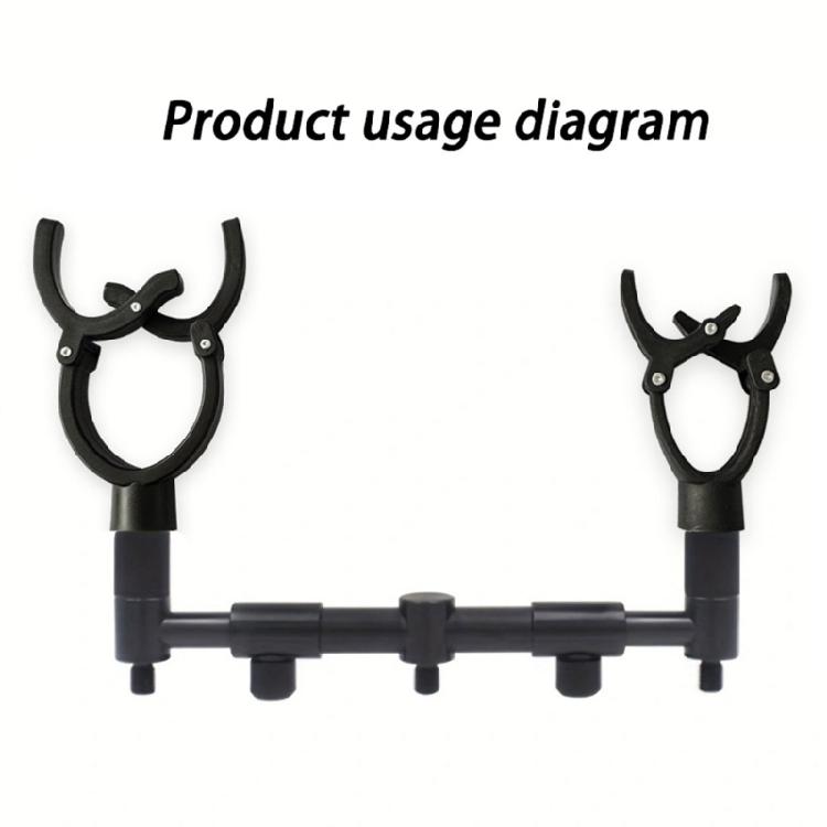 Portable Grippers Rest Stand Fishing Rod Support Head Fishing Rod Grip Grippers Pods Stand Poles Support Stand Grip