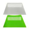 2Pcs Effortless Plastic Scraper Comfortable Grip Scraping Putty Tool  Flattening Wall Cloth