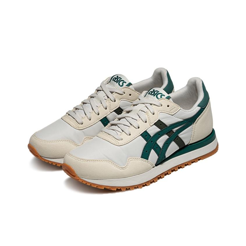 Asics Tiger Runner Ii Low Top Sports Casual Shoes Unisex Sneakers Light-Gray Green 1203A956-020