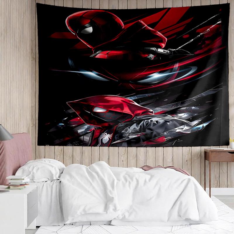 Spider-man: Digital Art Tapestry, Unique Design Tapestry, Suitable for Bedroom,Livingroom, Playroom,Heartwarming Fan Holiday Gifts