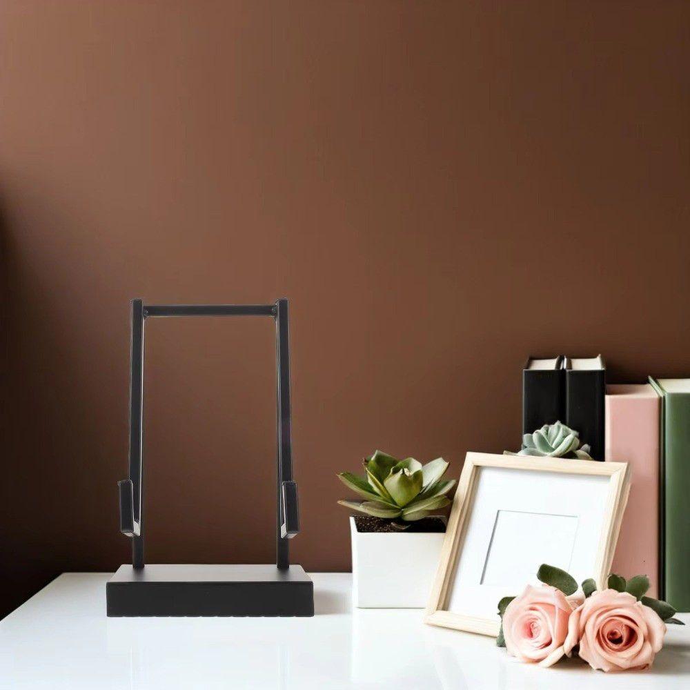 Anti-rust Plate Display Stand Carbon Steel Tabletop Easel Stand Countertop