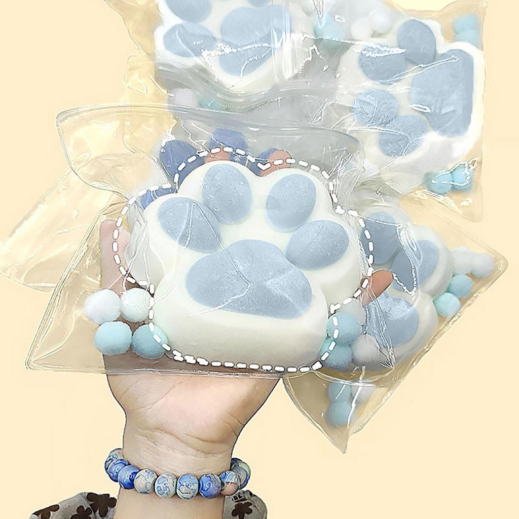 Funny Gift Squeeze  Squeeze Cat Paw S Sticky Abreact Decompressing Pinching Cat Paw Soft Relief Relax S