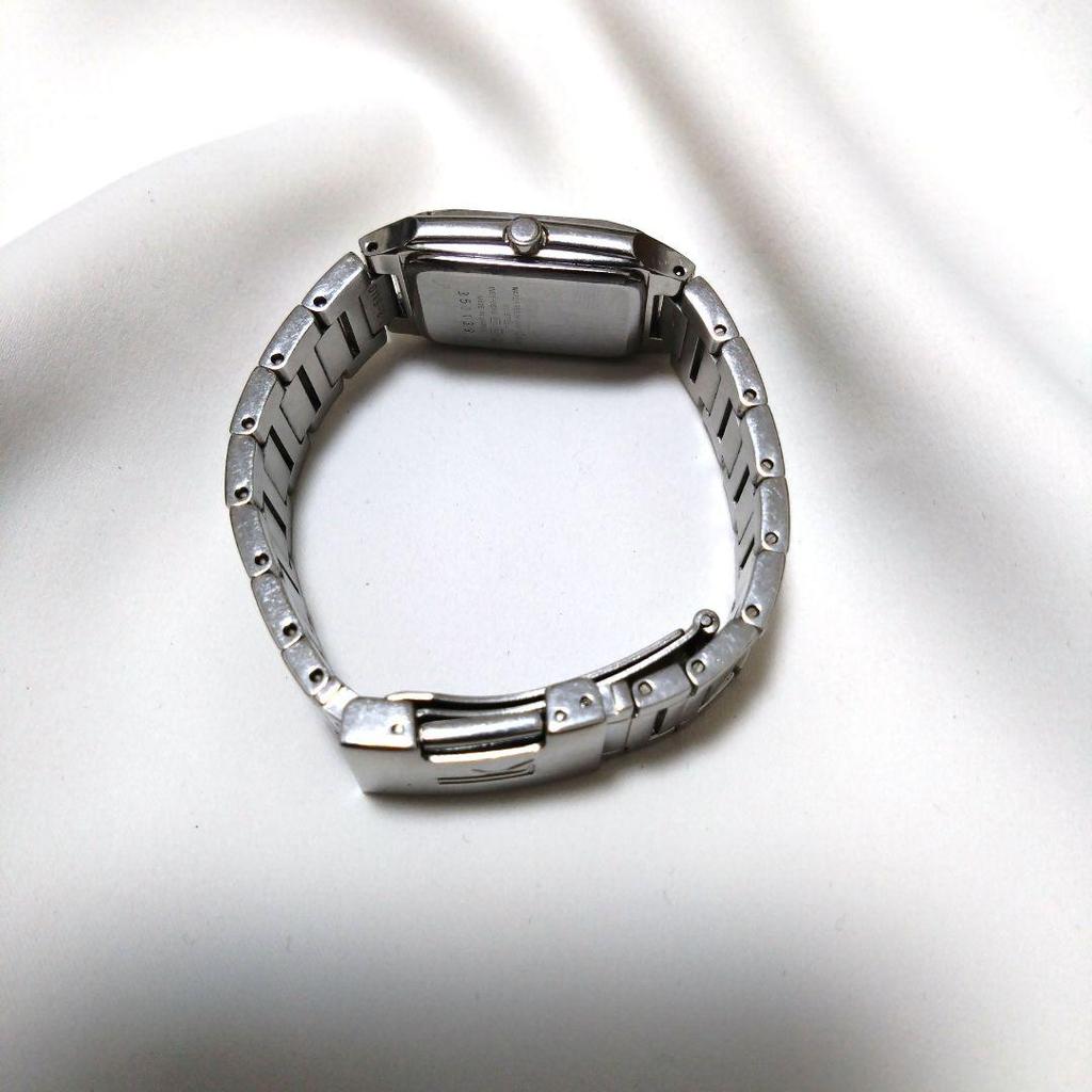 [USED] Extremely Rare SEIKO Lucia Cut Glass Watch with 10 Diamonds. Battery Replaced.